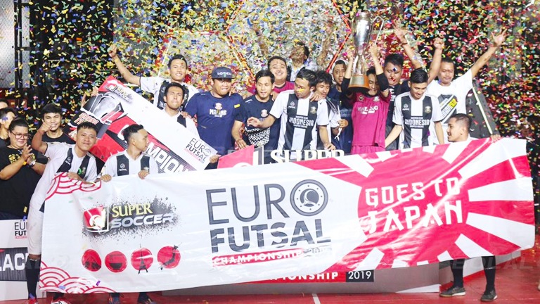 Jadi Juara EURO Futsal Championship 2019, JCI Malang Bakal Terbang ke Jepang