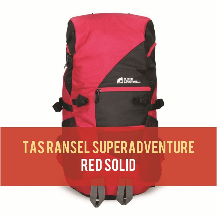 image TAS RANSEL SUPER ADVENTURE RED SOLID`