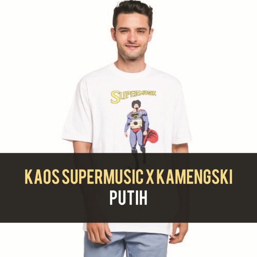 image SHORT SLEEVE T-SHIRT Supermusic x Kamengski`