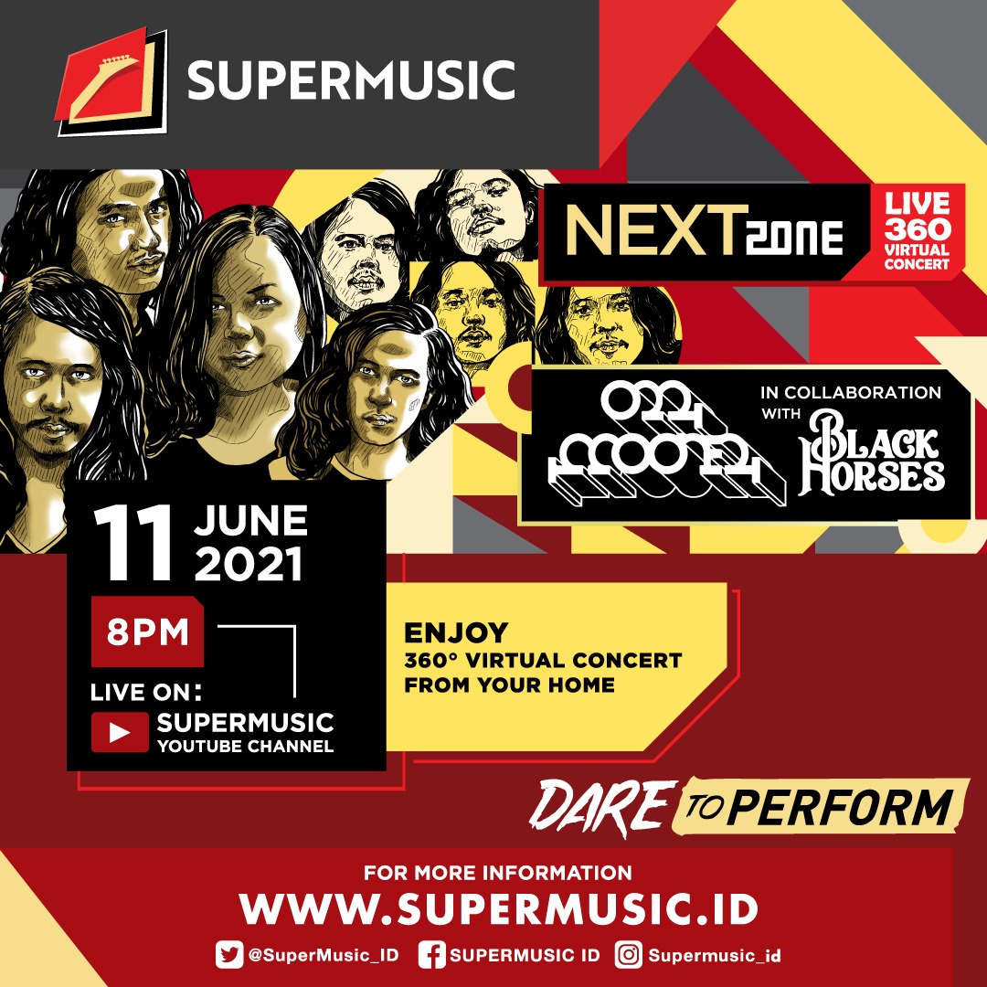 SUPERMUSIC NEXTZONE LIVE 360 VIRTUAL CONCERT - MOONER x BLACK HORSES